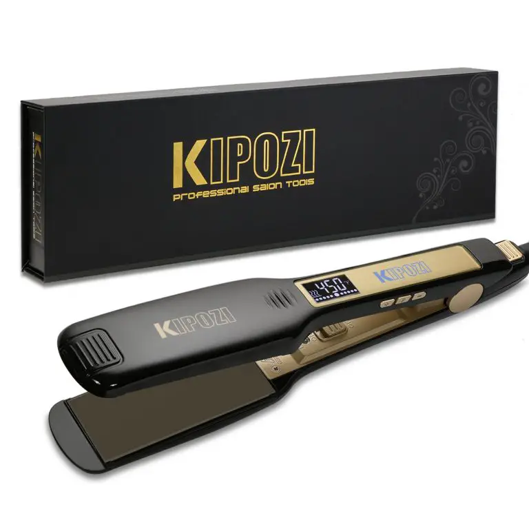 10 Best Flat Irons For Black Hair 2021 Live Beauty Health   3 KIPOZI PROFESSIONAL TITANIUM FLAT IRON 1 768x768 