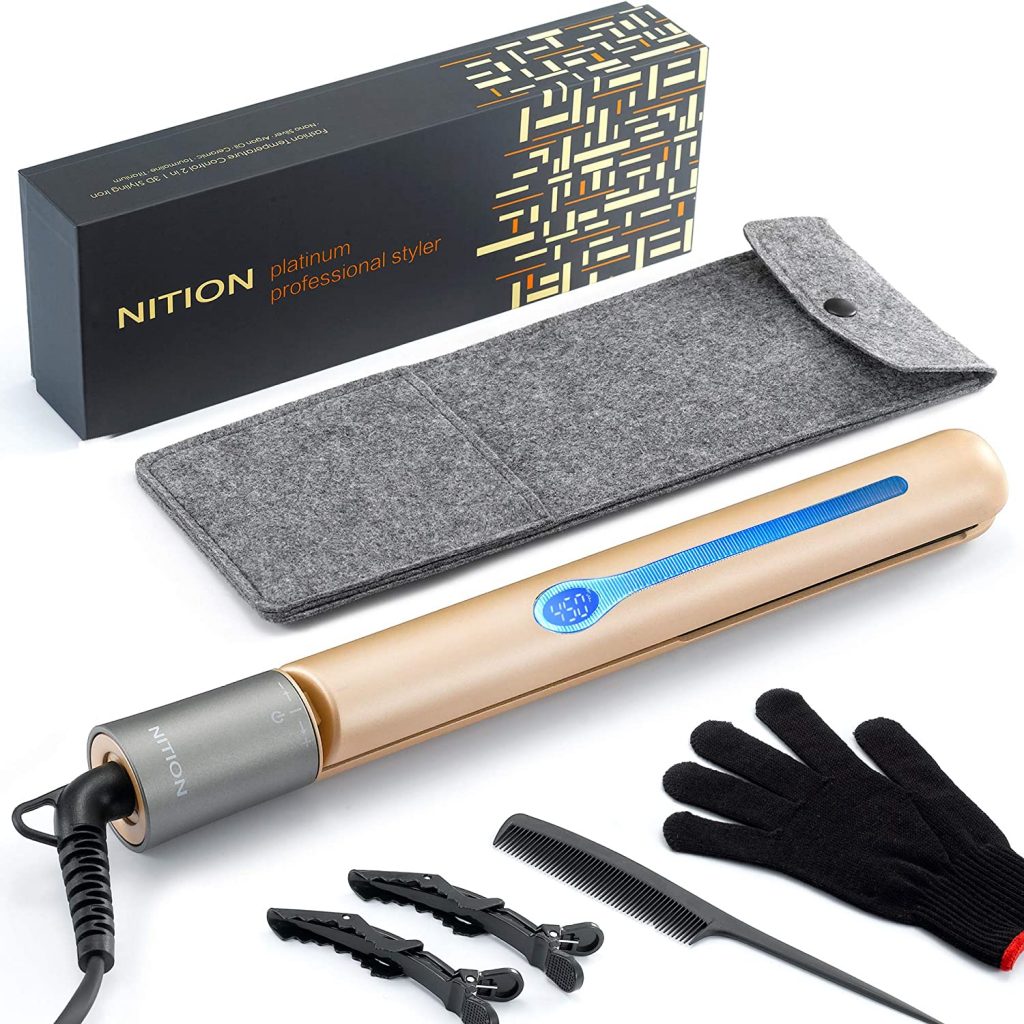 10 Best Flat Irons For Curly Hair And Thick Hair 2021 Live Beauty 